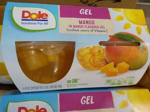 Dole - 12 - 4 Packs Mango in the Mango Gel