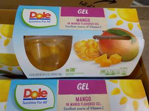 Dole - 12 - 4 Packs Mango in the Mango Gel