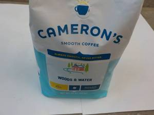 32 oz Bag Camerons Woods and Water Whole Bean Light Roast Coffee