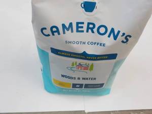 32 oz Bag Camerons Woods and Water Whole Bean Light Roast Coffee