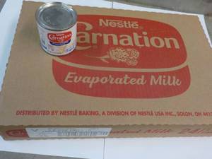 24 ct 5 oz Cans Nestles Carnation Evaporated Milk - best date 08312023