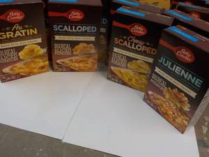 8 Boxes Betty Crocker Potatoes Meals - 2 each Julienne, Cheesy Scalloped, Scalloped, and Au Gratin best date 07262023