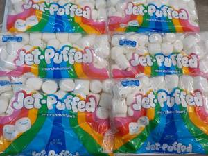 6 Jet Puffed Marshmallows 12 oz Bags best date 102023