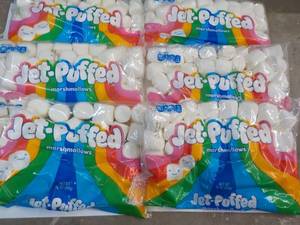 6 Jet Puffed Marshmallows 12 oz Bags best date 102023