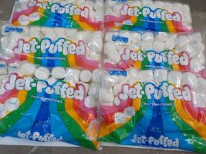 6 Jet Puffed Marshmallows 12 oz Bags best date 102023