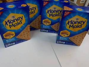 4 Boxes Honey Maid Graham Crackers 14.4 oz Boxes best date 082023