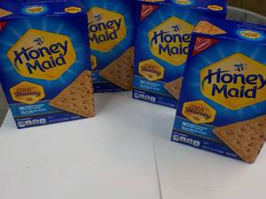4 Boxes Honey Maid Graham Crackers 14.4 oz Boxes best date 082023