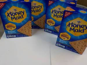 4 Boxes Honey Maid Graham Crackers 14.4 oz Boxes best date 082023