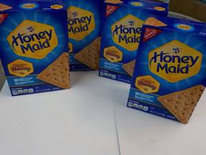 4 Boxes Honey Maid Graham Crackers 14.4 oz Boxes best date 082023