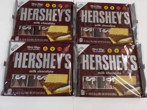4 pkgs Hersheys Full Size Candy Bars- 6 each