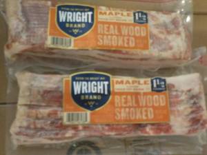 G 2 - 24 oz Frozen Pkgs Maple Real Wood Smoked Bacon