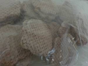 A 10 lb. Frozen Angus Beef Patties