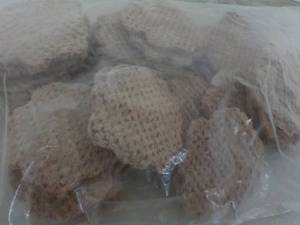 A 10 lb. Frozen Angus Beef Patties