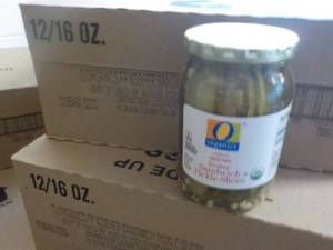 12 - 16 oz Jars Kosher Sandwich Pickles Slices Best By Aug 2023