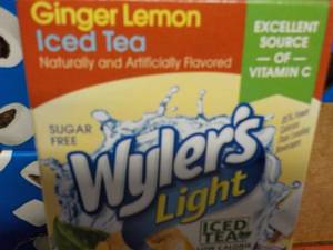 24 Boxes Wylers Ginger Lemon Iced Tea Singles Best By Mar 2023