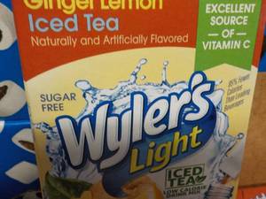 24 Boxes Wylers Ginger Lemon Iced Tea Singles Best By Mar 2023
