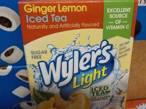 24 Boxes Wylers Ginger Lemon Iced Tea Singles Best By Mar 2023