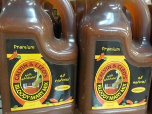 2 Jugs Calvin and Cleos Bloody Mary Mix