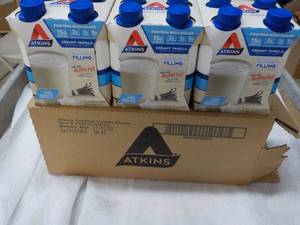 Atkins 12 x 11 oz Protein Rich Creamy Vanilla Shakes best date 112023