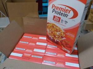 8 x 9 oz Boxes Premier Protein Mixed Berry Almond Cereal