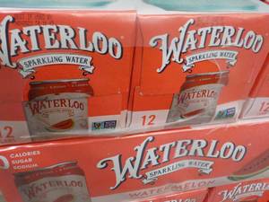 2 - 12 packs Waterloo Watermelon Sparking Water Best By Nov 2023