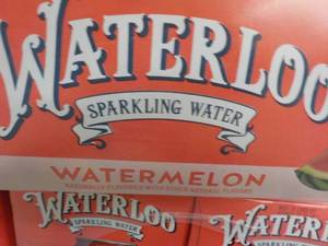 2 - 12 packs Waterloo Watermelon Sparking Water Best By Nov 2023