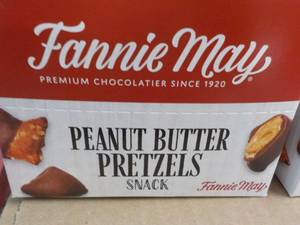 12 Fannie May Pretzel Nugget 2.3 oz Bags past best date