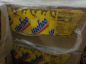 40 Yoohoo 6.5 oz Chocolate Drinks - needs no refrigerator