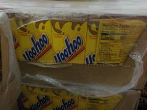 40 Yoohoo 6.5 oz Chocolate Drinks - needs no refrigerator