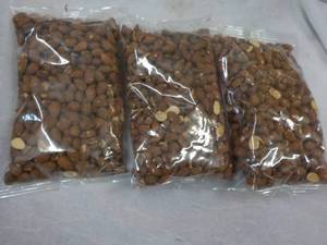 3 - 16 oz Bags Roasted No Salt Whole Almonds