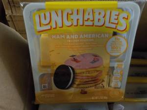16 Lunchables Ham and American Stackables