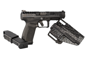 lot 40 image: 9MM Cenrury Arms Canik SFX Rival - 5 inch Dark Slide, Extra magazine