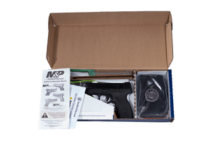 lot 43 image: 45ACP Smith & Wesson PC SHIELD 2.0 7RD HIVIZ.