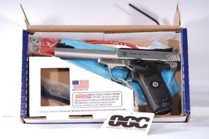 lot 44 image: S&W VICTORY .22LR 10RD 5.5 STS AFOS