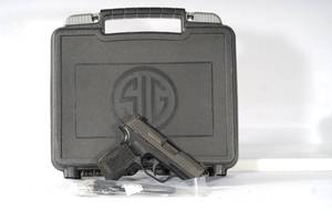 lot 67 image: 9mm 365-9-BXR3 SIG P365 9MM 3.1 10RD BLK NS