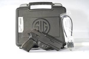 lot 89 image: 9mm SIG P320C 9MM 3.9 15RD BLK NS