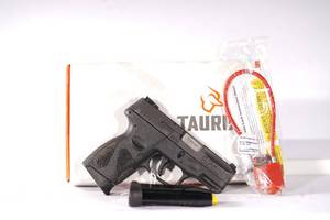 lot 108 image: 9mm TAURUS G2C 3.2 BL AS 12RD