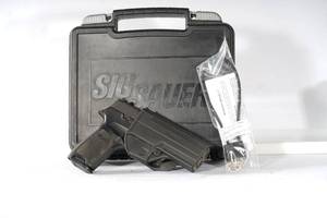 lot 146 image: 320F-9-BSS SIG P320F 9MM 4.7 17RD BLK NS