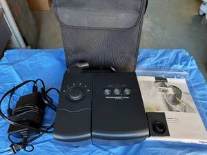 lot 1 image: MSRP $1800&nbspRespironics REMstar Auto M Series With A-Flex Self Adjusting Pressure CPAP Machine, Humidifier, Manual & Travel Case Very Low Hours Excellent Working Condition