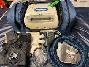 lot 5 image: WOWOW MSRP $12,000&nbspThe Vest Airway Clearance System, Model 105&nbspWCarry Bag, Hoses, Manual & DVD Plus Wraps -&nbspFor&nbspBronchiectasis, Cystic Fibrosis, COPD, Cerebral Palsy Etc - Child Size Vest Great Working Condition