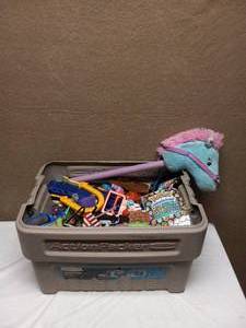 lot 12 image: HUGE TOTE OF TOYS