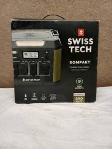 lot 15 image: NEW SWISS TECH KOMPAKT PORTABLE POWER