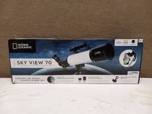lot 23 image: NEW NATIONAL GEOGRAPHIC SKY VIEW TELESCOPE