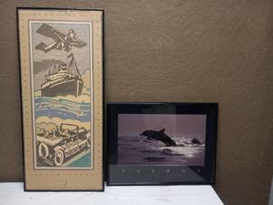 lot 83 image: BOB TALBOT DOLPHIN PRINT & CHARLES ANDERSON FRENCH PAPER COMPANY