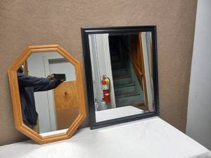 lot 88 image: 2 WALL MIRRORS