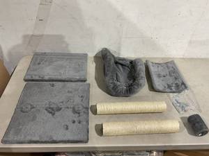 lot 363 image: PAWZ Road Cat Scratching Post - Grey