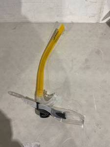 lot 364 image: FINIS Original Center-Mount Swimmers Snorkel - Yellow