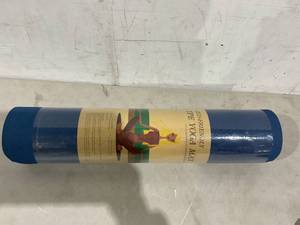 lot 368 image: 6mm Thick Eco Friendly TPE Yoga Mat - Navy Blue