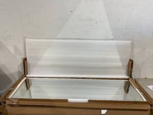 lot 397 image: NeuType Full Length Floor Mirror - Gold