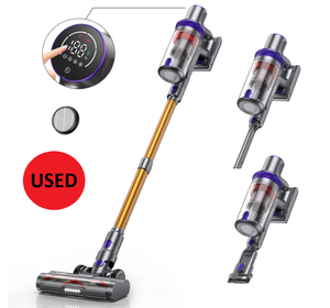 lot 524 image: Laresar Cordless Stick Vacuum Cleaner with Touch Screen
